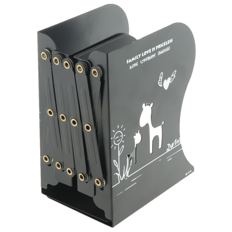 Metal adjustable movable book file - Image 2