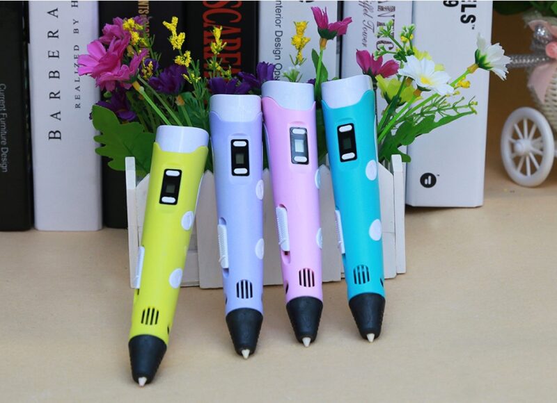 3D print pen 3D pen two generation graffiti 3D stereoscopic paintbrush children puzzle painting toys - Image 7