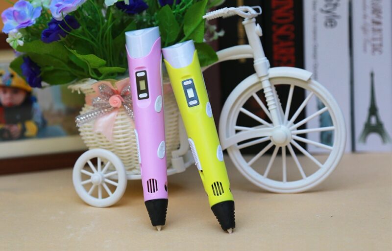 3D print pen 3D pen two generation graffiti 3D stereoscopic paintbrush children puzzle painting toys - Image 3