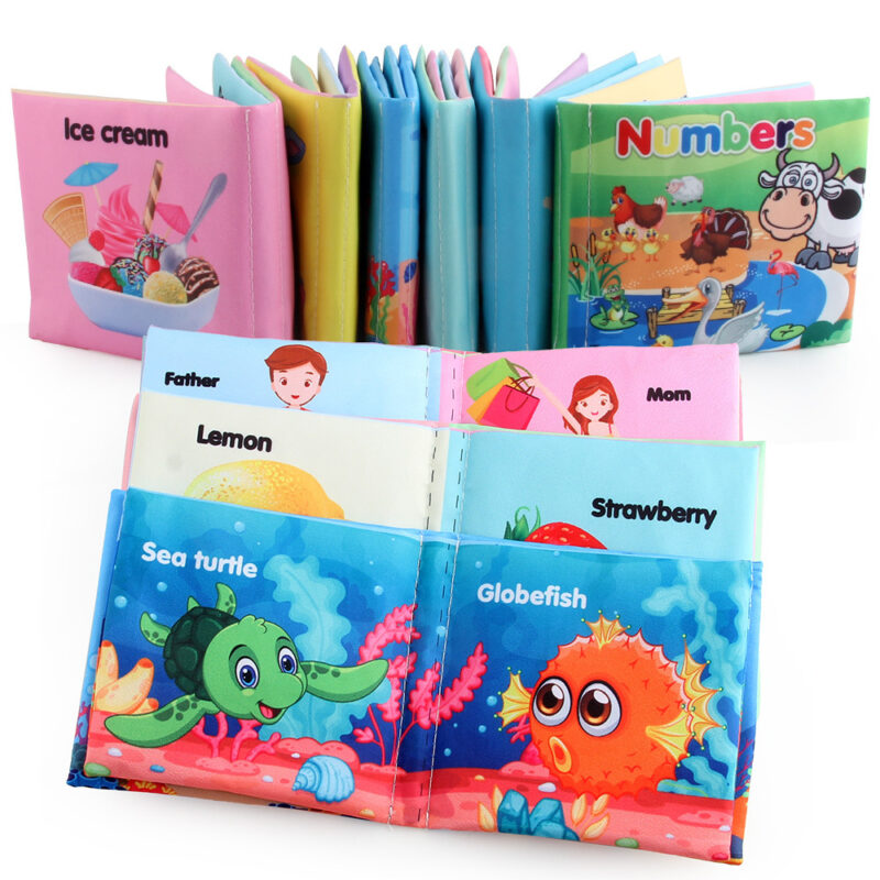 Cloth Books Soft Baby Sound Books Early Learning Educational Toys 0 -12 Months - Image 6