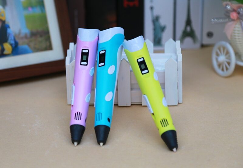 3D print pen 3D pen two generation graffiti 3D stereoscopic paintbrush children puzzle painting toys - Image 2