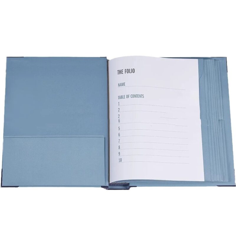 Sliding Wallet File Organ Storage File Folder Loose Leaf - Image 2