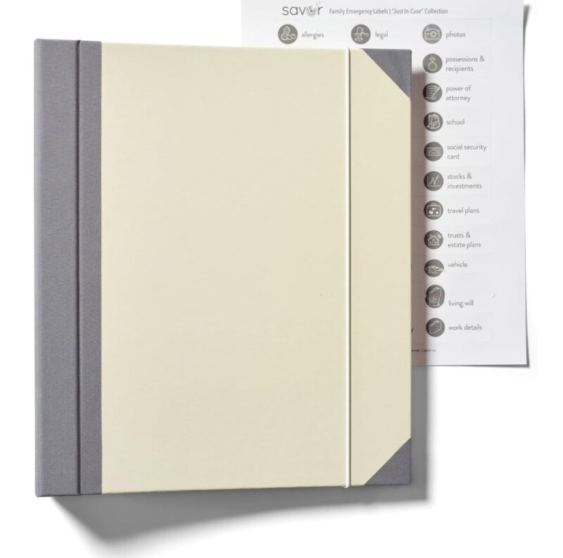 Sliding Wallet File Organ Storage File Folder Loose Leaf - Image 6