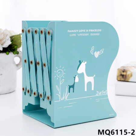 Metal adjustable movable book file