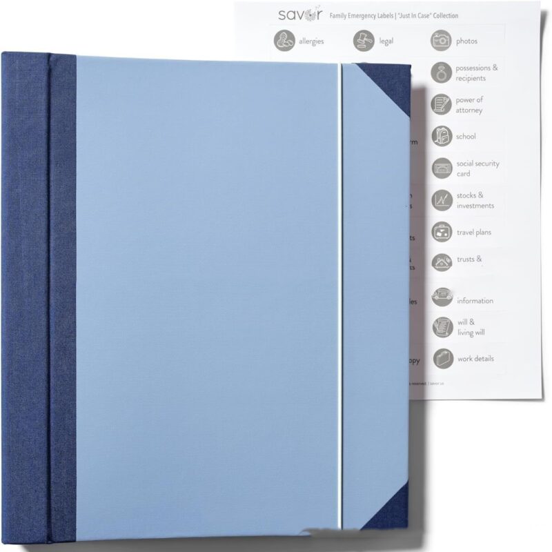 Sliding Wallet File Organ Storage File Folder Loose Leaf - Image 7